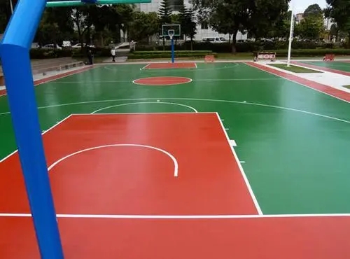 江门球场地面翻新,裂缝修重要性